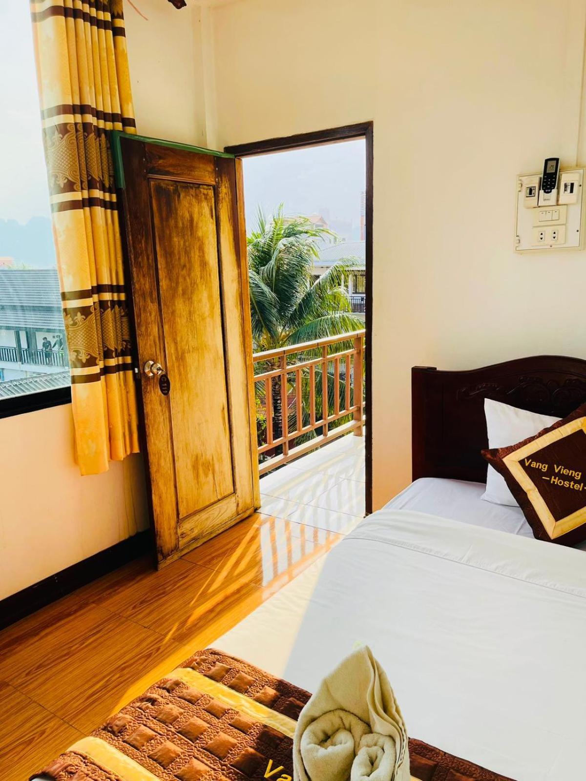 Alisona Hostel Vang Vieng Eksteriør billede